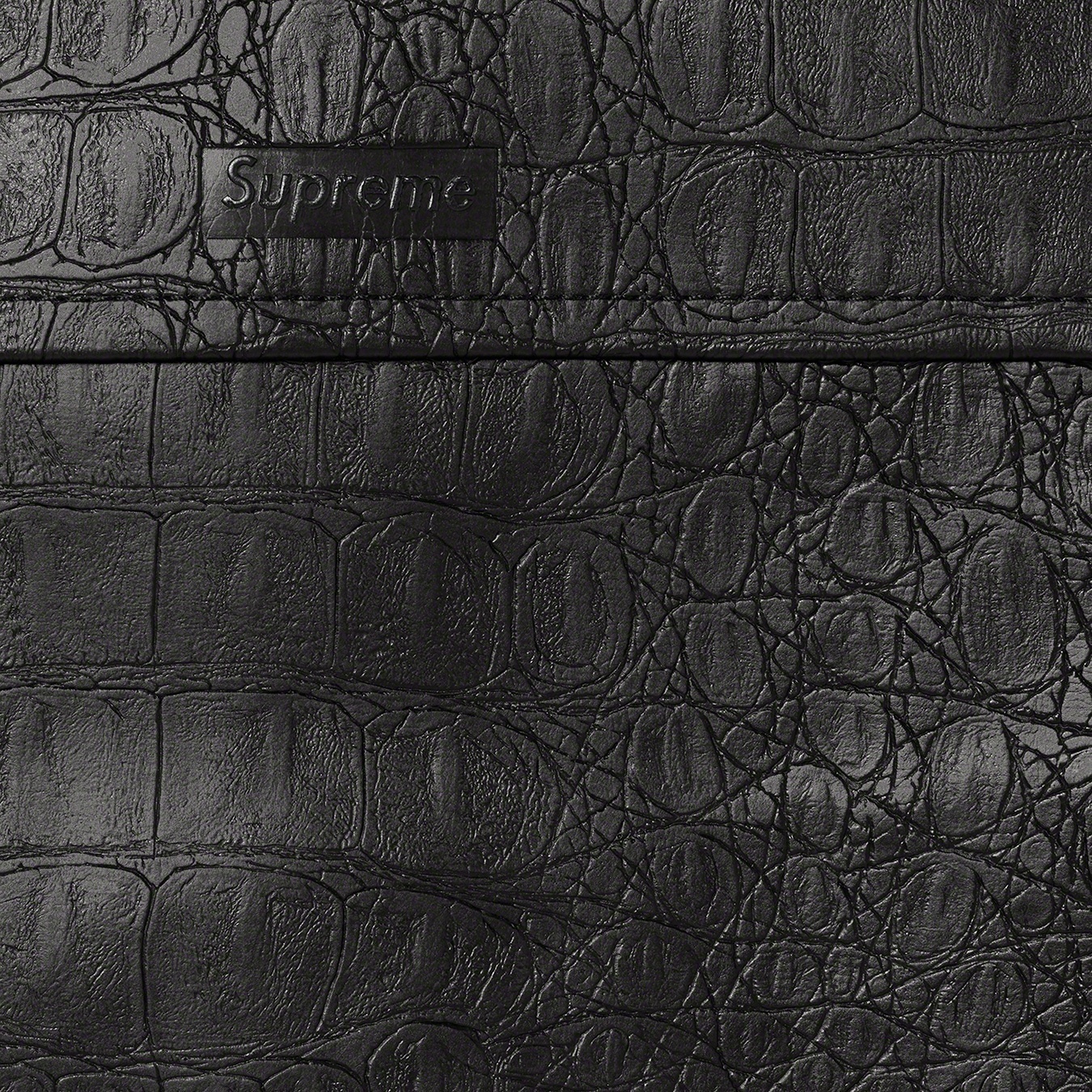 Faux Croc Car Coat view 4